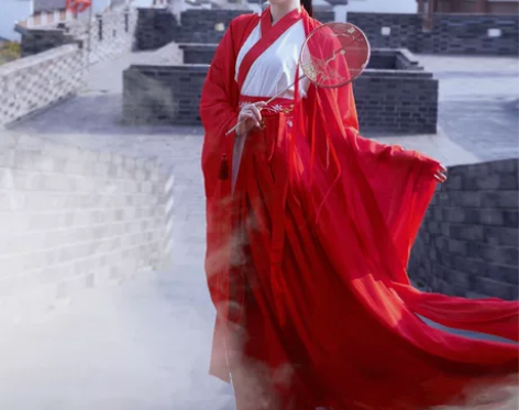 汉服女魏晋风夏季仙气中国风古装白菜全套超仙...