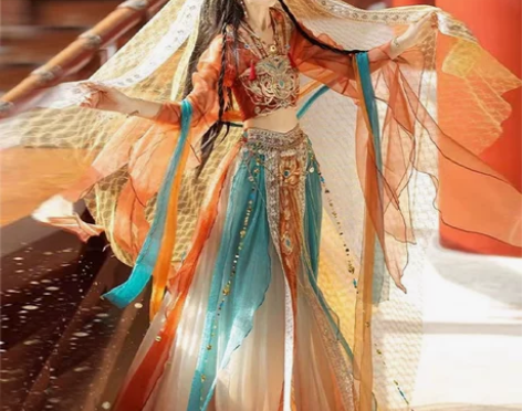 异域风汉服敦煌飞天汉服西域公主日常改良汉服...