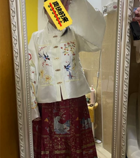 劲合原创汉服 女鹊桥仙 明制补服 S码 我...