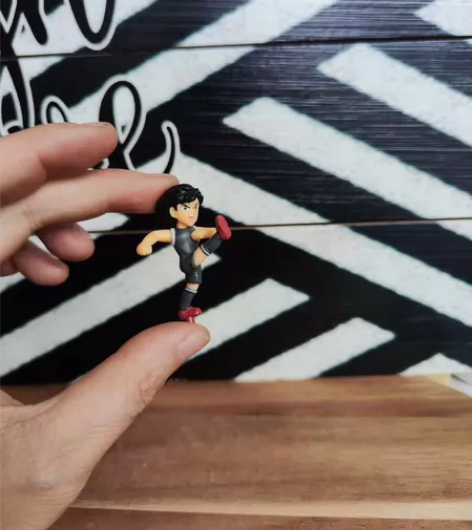 足球小将大空翼小翼10号迷你玩偶手办摆件 ...