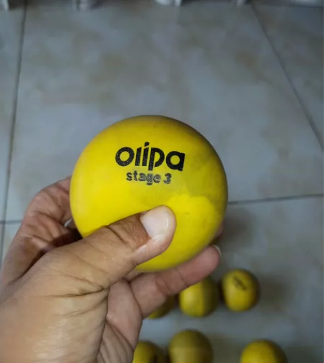 出奥联海绵网球17个，适合初学网球儿童，球...