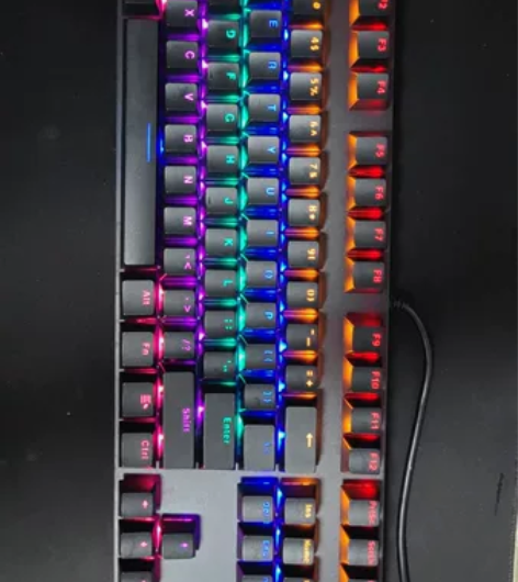 雷柏V500pro声音清脆 成色如图 几十...