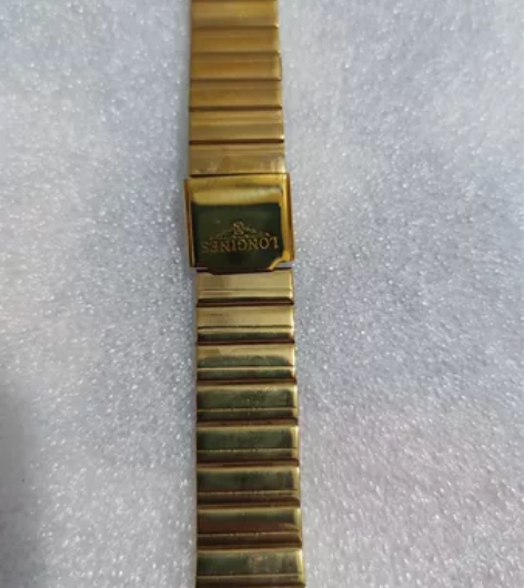 L琴不锈钢表带,老库存,钛金电镀,佩戴舒适...