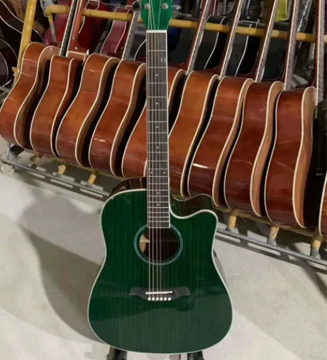 吉他38寸大量现货41寸批发民谣木吉他初学...