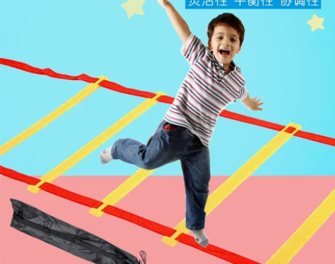 儿童敏捷梯绳梯训练梯幼儿园感统训练器材跳格...