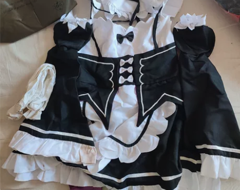 退坑出 拉姆雷姆cos服 m码 全新 除自...