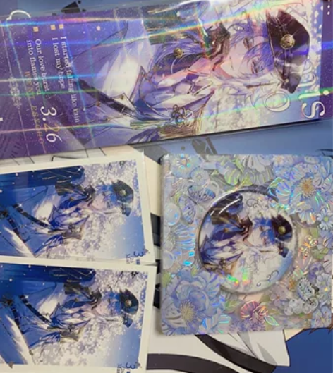 退坑出原神同人 军礼服绫人 其中吧唧的别针...