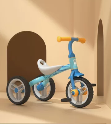 小龙哈彼儿童平衡车脚踏三轮车二合一幼儿2-...