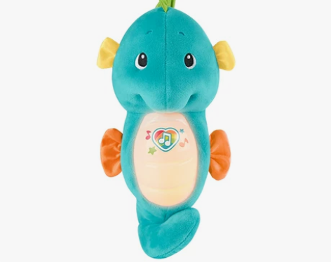 费雪声光安抚玩偶小海马 胎教 亲子早教音乐...