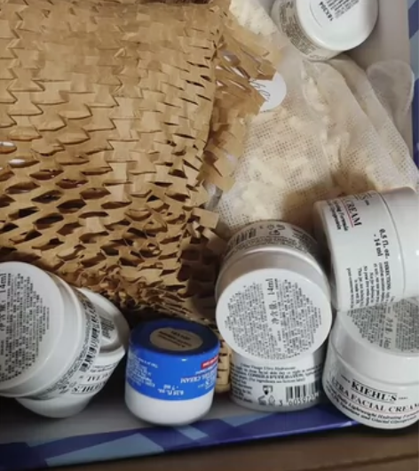 出科颜氏高保湿霜小样14ml×7，别人送的...