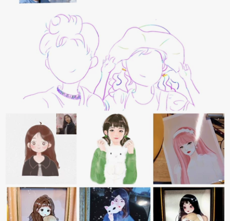 【限时特价】约稿画头像可爱手绘头像定制手绘...