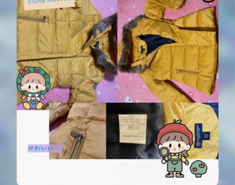 闲置孩子羽绒服150尺码，各个款式价格不同...