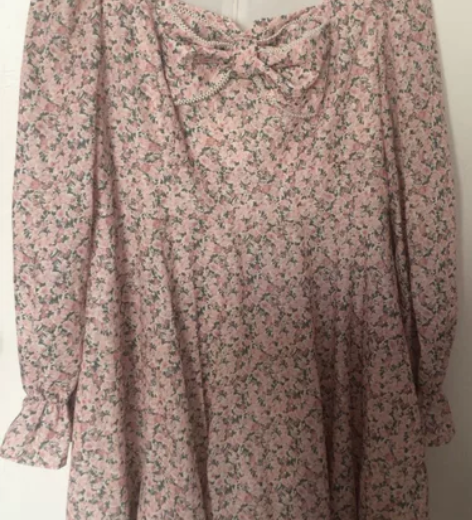 可换日系碎花连衣裙花苞裙 清衣柜 xl码，...