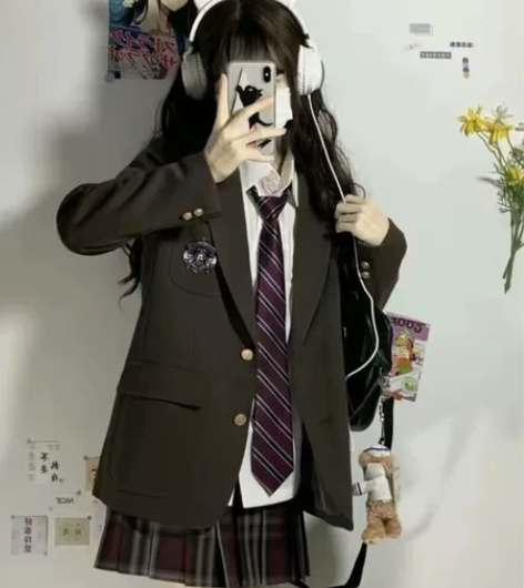 团团的魔法庙会西服外套日系学院风西装团团的...