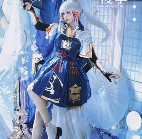 出猫与三町目 原神 神里绫华原皮cos服大...