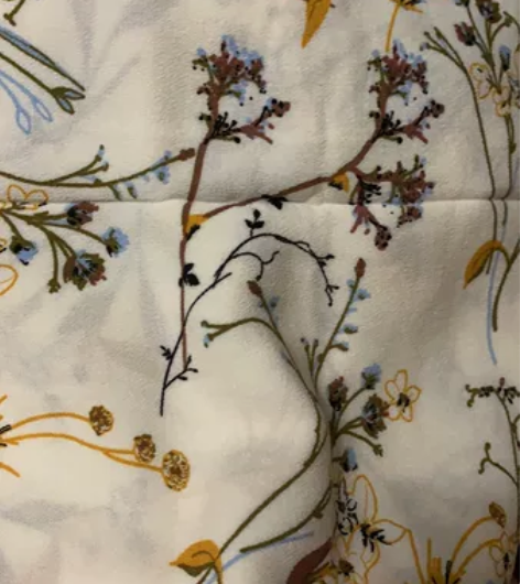 布料，手感软糯，垂坠感，带点儿肌理感，象棉...