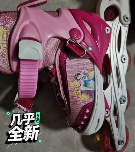 迪斯尼溜冰鞋，买回来没有用，一直闲置，没有...