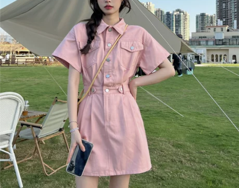 【狂欢价】大码女装2022年新款夏季甜美高...