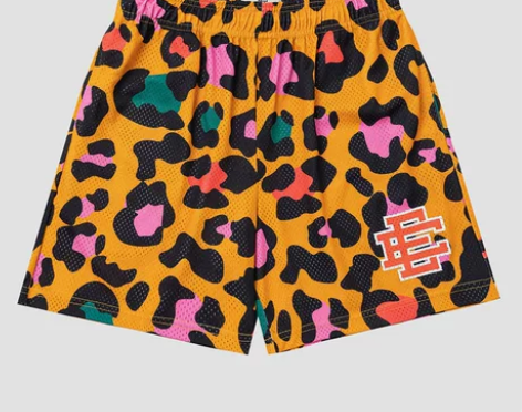 ee美式短裤男高街不过膝宽松休闲四分男生跑...