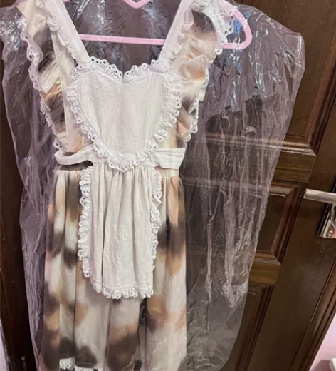 出虎斑猫背带m码 有猫耳非官配  还有手袋...