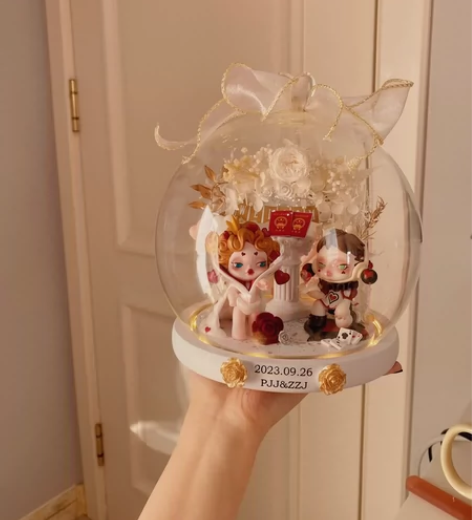 【本人原创代做】泡泡玛特婚礼结婚 结婚礼物...