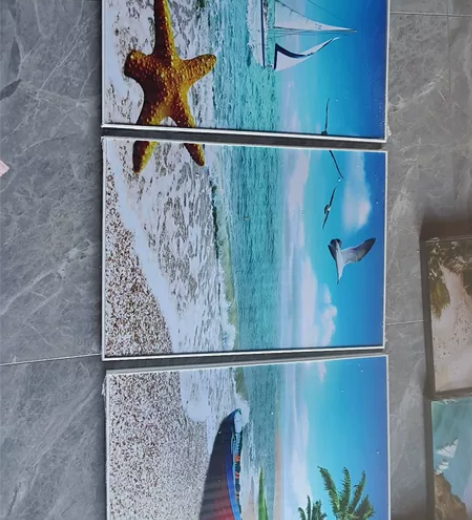 现代简约客厅沙发背景墙装饰画壁画墙画卧室餐...