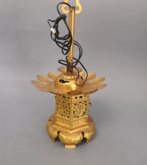 日本回流佛前供灯 日本佛前灯 莲花灯 ...