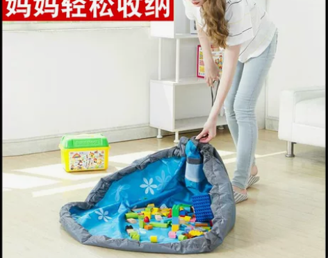 超大号 儿童玩具收纳袋 快速束口整理袋玩具...