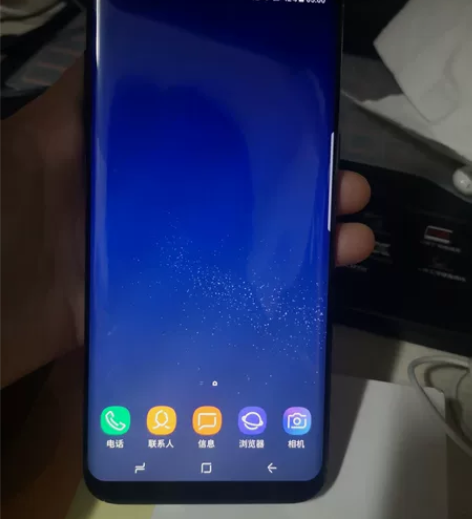 三星s8+ 嘎嘎新 64g 屏幕如图 仅有...
