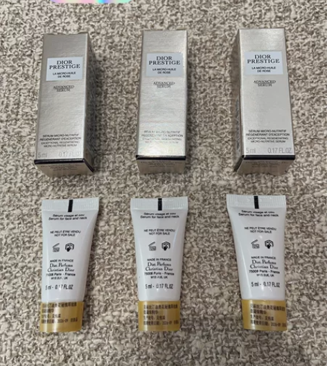 Dior迪奥花秘玫瑰微凝珠精华,迪奥粉钻精...