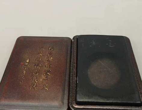 搬家清理库存，民间老石砚老坑端砚台 文房四...