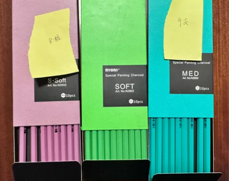 nyoni尼奥尼炭笔升级款素描碳笔美术生专...