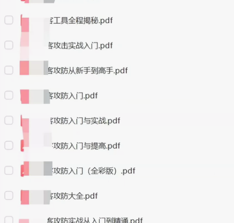 网络攻防学习网盘发货 计算机基础原理 共8...