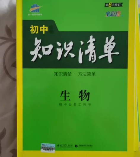 初中历史，地理，生物，道德与法治知识清单。...