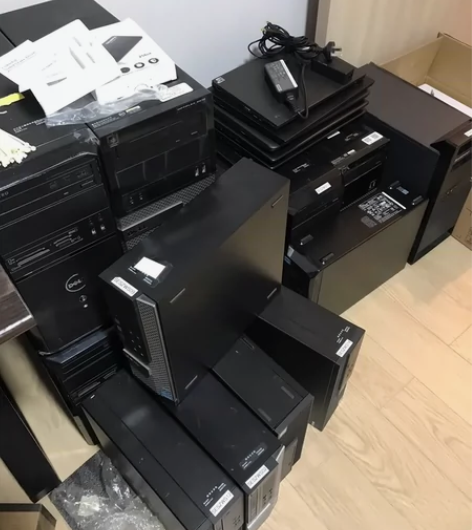 便宜出公司自用台式电脑，还有联想笔记本，配...
