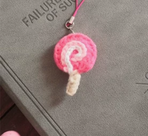 棒棒糖手机绳定制手工挂绳 可选色定制，手工...