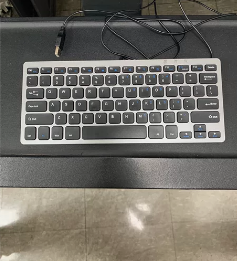 ?BOW有线键盘小型外接笔记本电脑静音us...