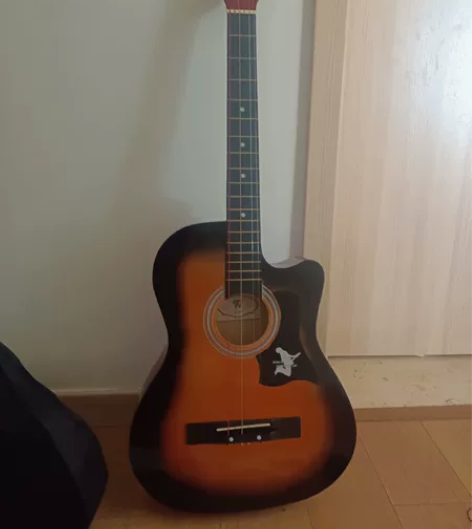 T9品牌吉它，几乎全新，调音备用工具都在，...