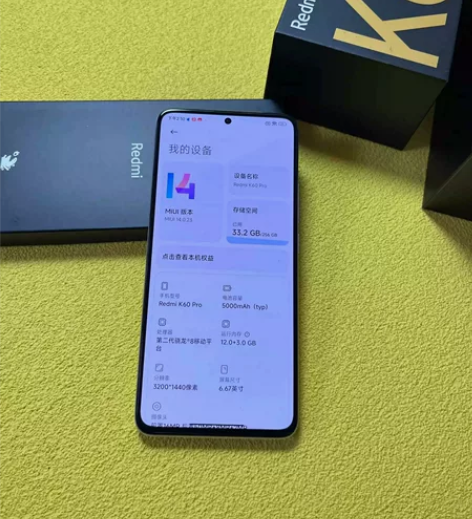 红米k60pro 12+256g 白色 9...