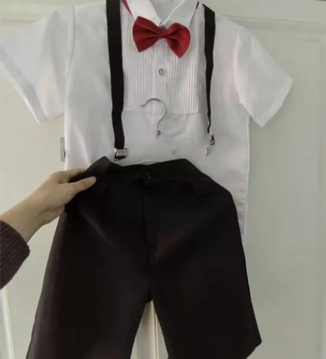 表演背带服，小主持、钢琴、朗诵通用，130...