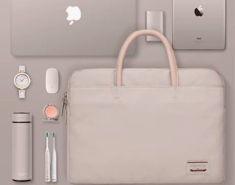 【狂欢价】好看的笔记本电脑手提包14寸女适...