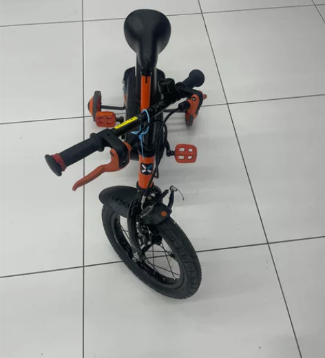 迪卡侬-14寸儿童自行车 可调节高度适合3...