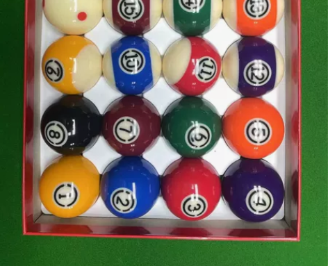 台球室倒闭，仓库留下少量备用全新黑八台球 ...