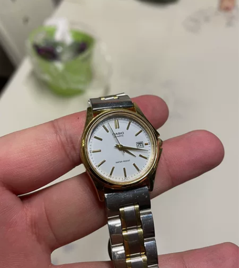 自带的卡西欧正品石英女表，2021年汉阳王...