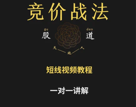 自创短线竞价战法视频早盘低吸黑马牛妖股票注...