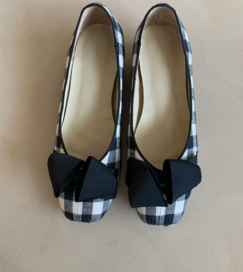 215码内增高单鞋 鞋底有穿着痕迹，侧边正...