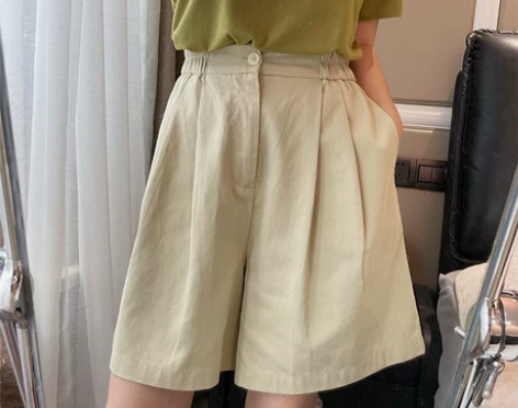 梨型身材穿搭休闲裤女薄款夏显瘦大码胖妹妹新...