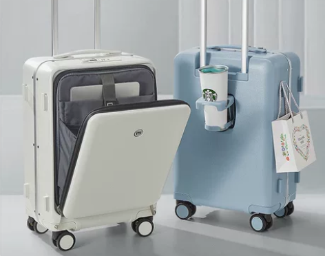 MENDELEEV奢侈品牌行李箱纯色旅行箱...