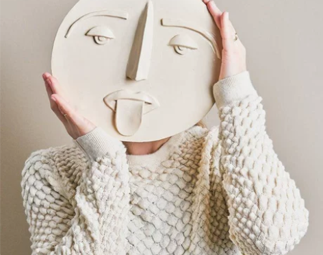 陶瓷花瓶创意简约艺术北欧ins风客厅干花插...