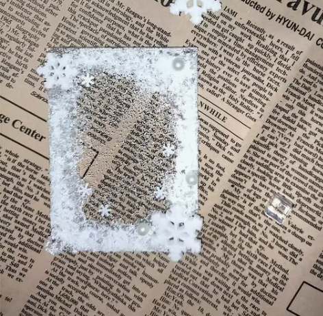 （四月底五月初发货）雪花滴胶卡砖 手工卡滴...